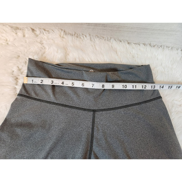 Adidas Women's‎ Gray Solid Stretch Low Rise Modern Ankle Legging Size Medium - Picture 5 of 7